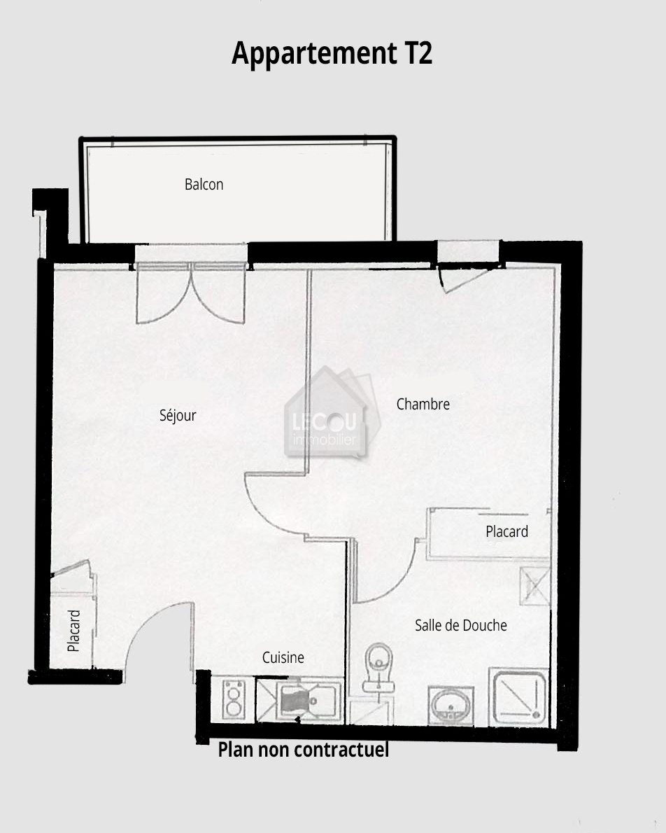 Plan de l'appartement